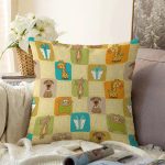 Realhomes Aynısını Bul Sevimli Hayvanlar Motifli Çocuk & Genç Odası Modern Yastık Kırlent Kılıfı Realhomes