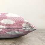 - Rasel-Kc10563-Gorsel-2 - Realhomes  Realhomes Pembe Temalı Bulut Tasarımlı Çocuk & Genç Odası Modern Yastık Kırlent Kılıfı Realhomes