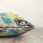 Realhomes Eğitici Oyun Yolu Trafik Tasarımlı Çocuk & Genç Odası Modern Yastık Kırlent Kılıfı Realhomes