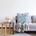 Realhomes Kaptan Korsan Denizde Oyun Tasarımlı Çocuk & Genç Odası Modern Yastık Kırlent Kılıfı Realhomes