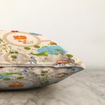 Realhomes Eğitici Oyun Yolları Hayvanat Bahçesi Tasarımlı Çocuk & Genç Odası Modern Yastık Kırlent Kılıfı Realhomes