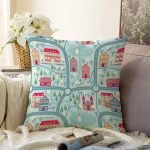 Realhomes Mahalle Yolları Eğitici Trafik Tasarımlı Çocuk & Genç Odası Modern Yastık Kırlent Kılıfı Realhomes