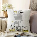 - Rasel-Kc10616-Gorsel - Realhomes Realhomes Beyaz Zeminli Sevimli Ayılar Eğitici Yol Tasarımlı Çocuk & Genç Odası Modern Yastık Kırlent Kılıfı Realhomes