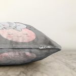 - Rasel-Kc10617-Gorsel-2 - Realhomes  Realhomes Pembe Ay Sevimli Fil Tasarımlı Çocuk & Genç Odası Modern Yastık Kırlent Kılıfı Realhomes